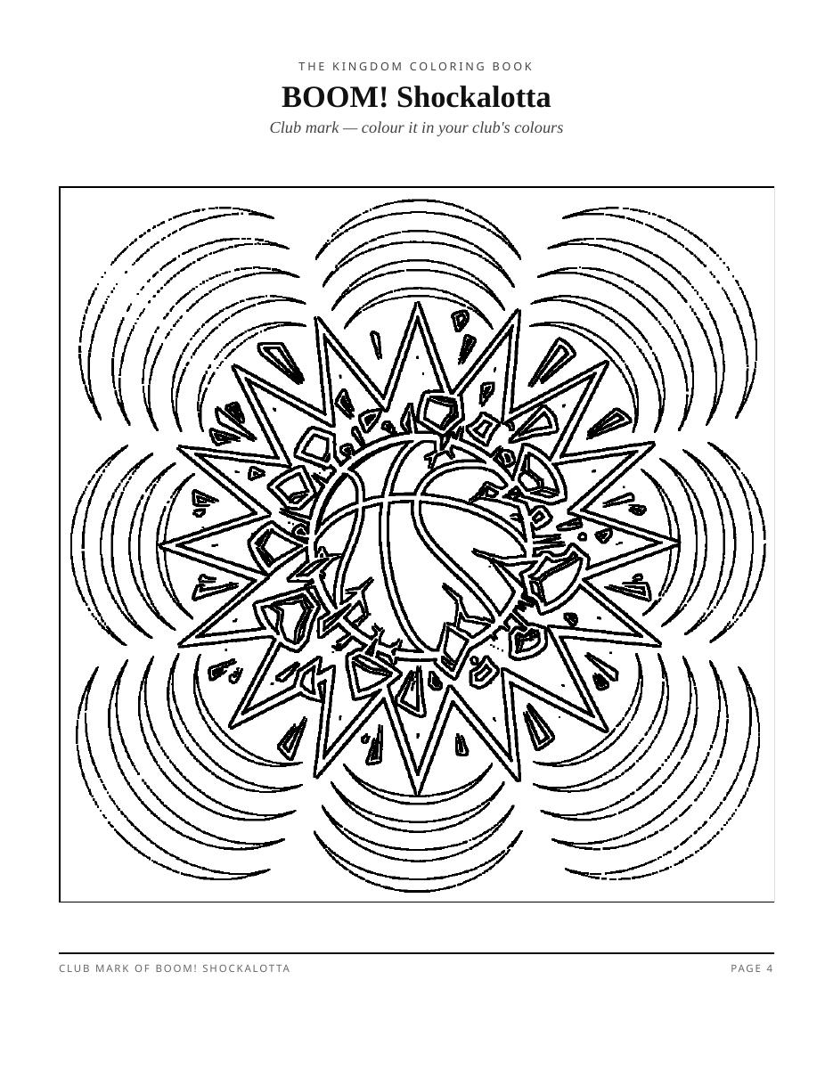 The Kingdom Coloring Book — page 4