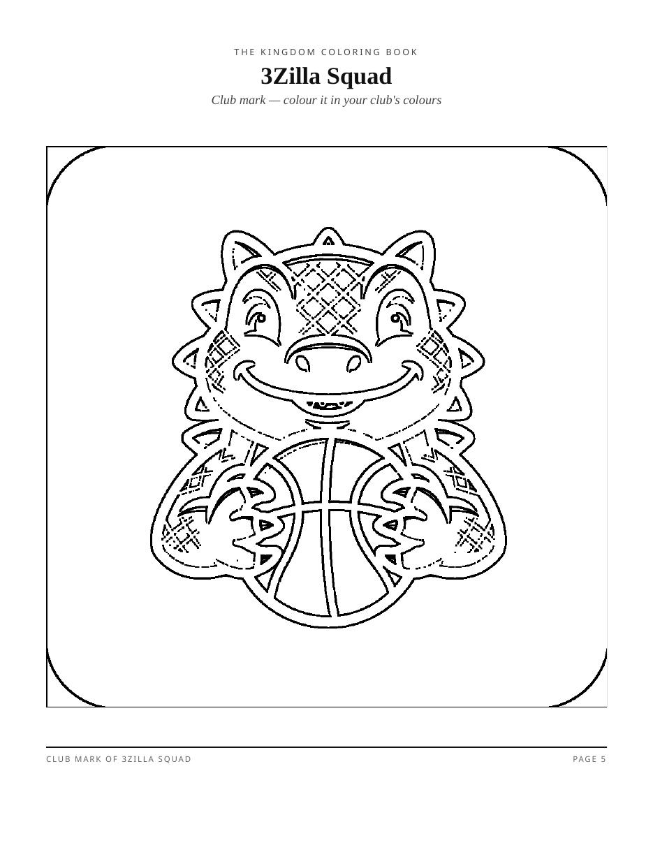 The Kingdom Coloring Book — page 5
