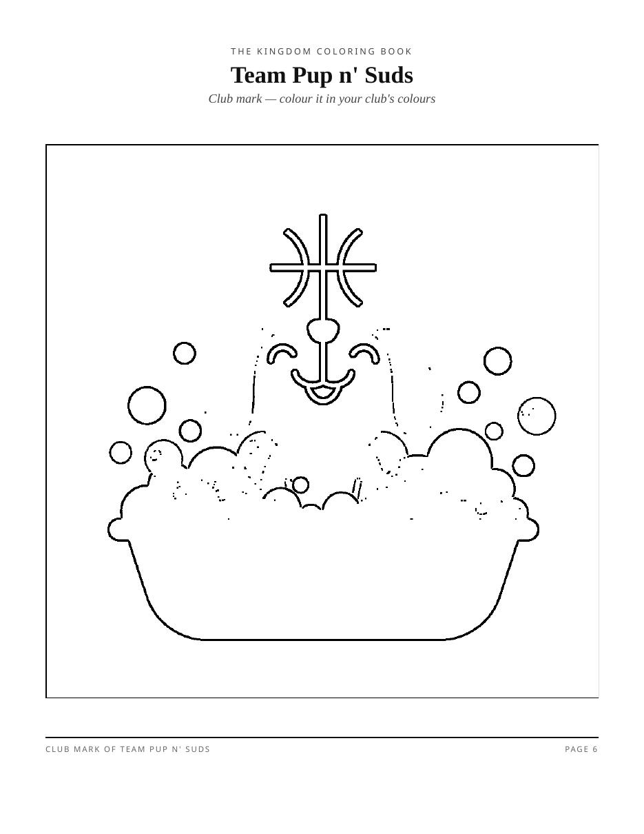 The Kingdom Coloring Book — page 6
