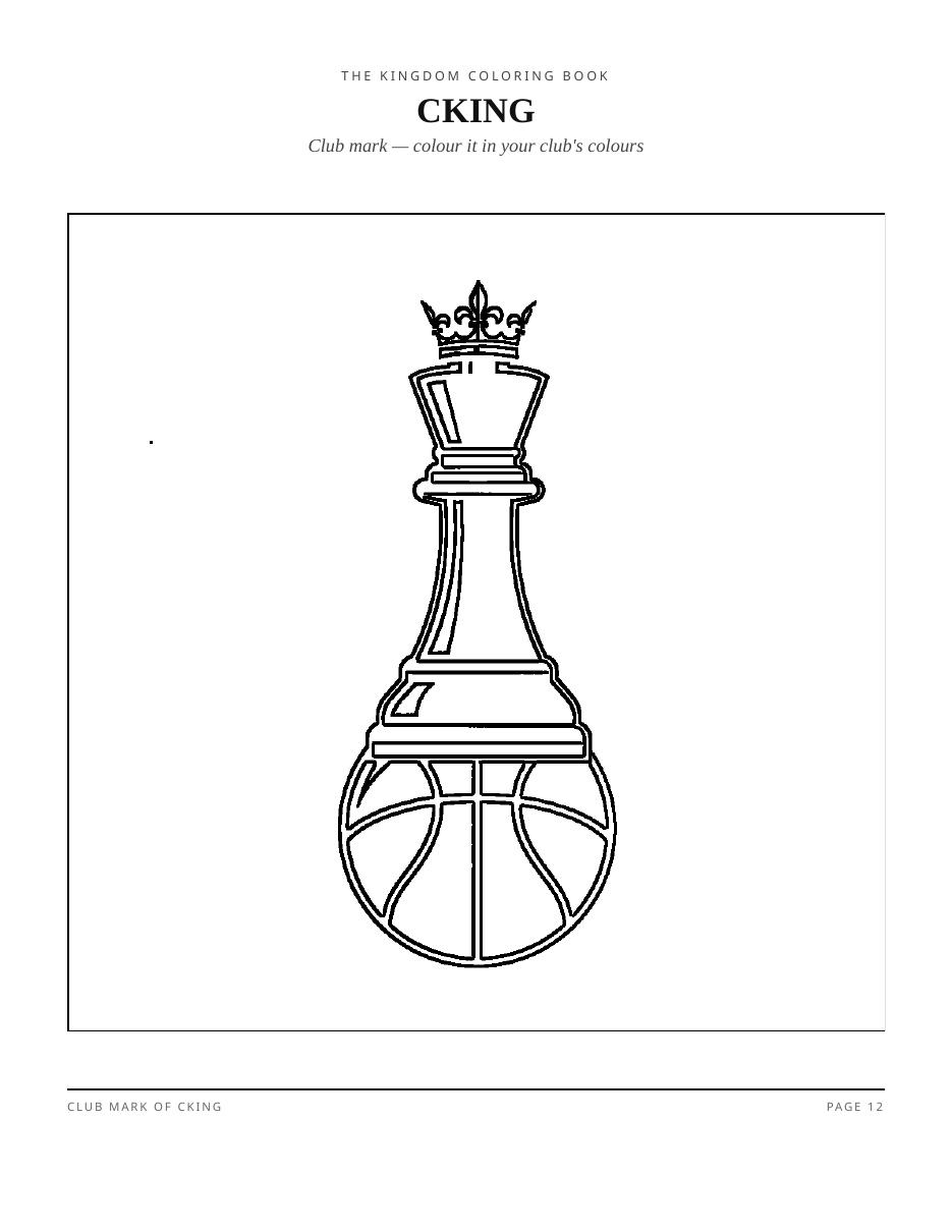 The Kingdom Coloring Book — page 12