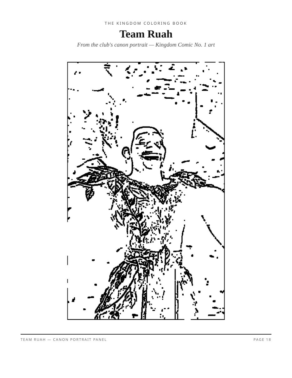 The Kingdom Coloring Book — page 18