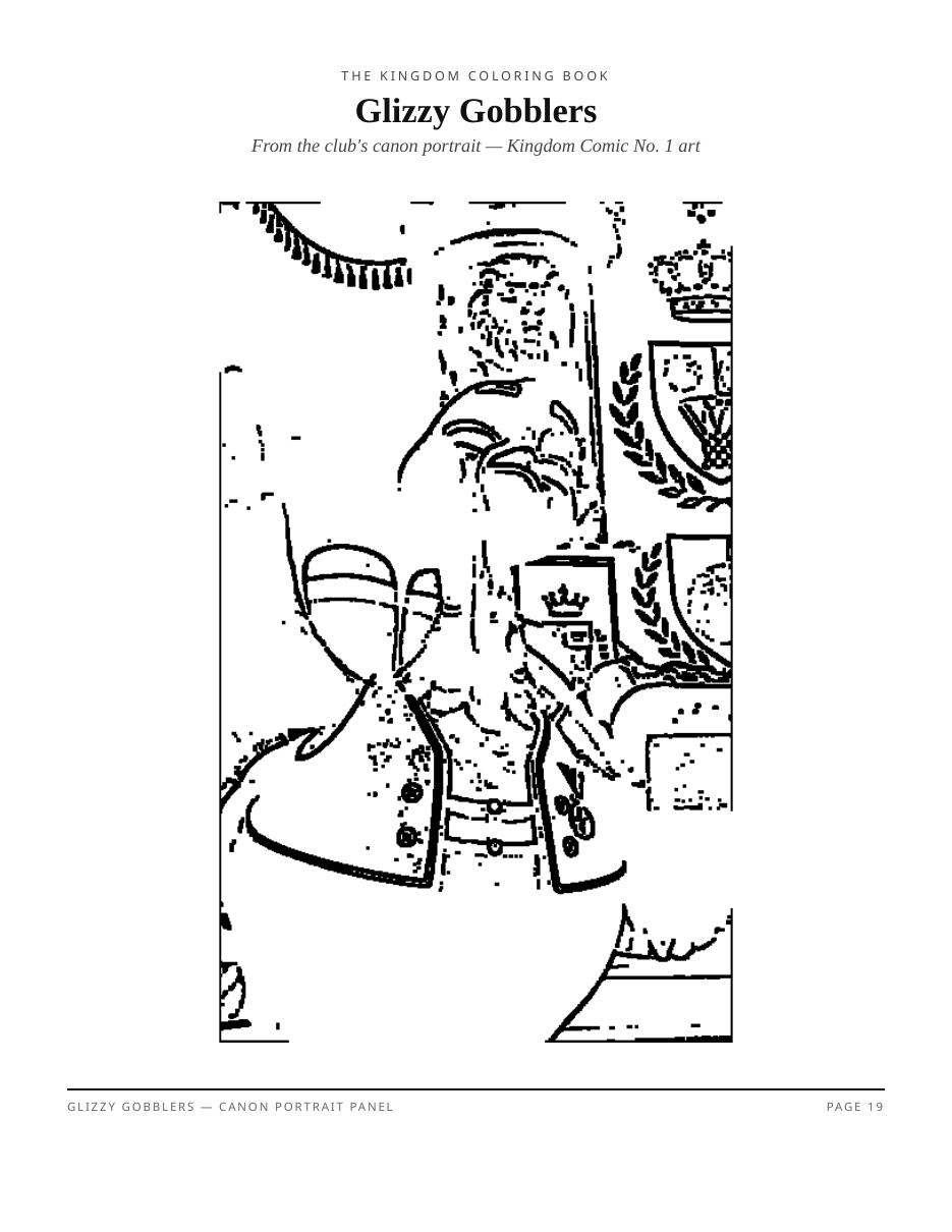 The Kingdom Coloring Book — page 19