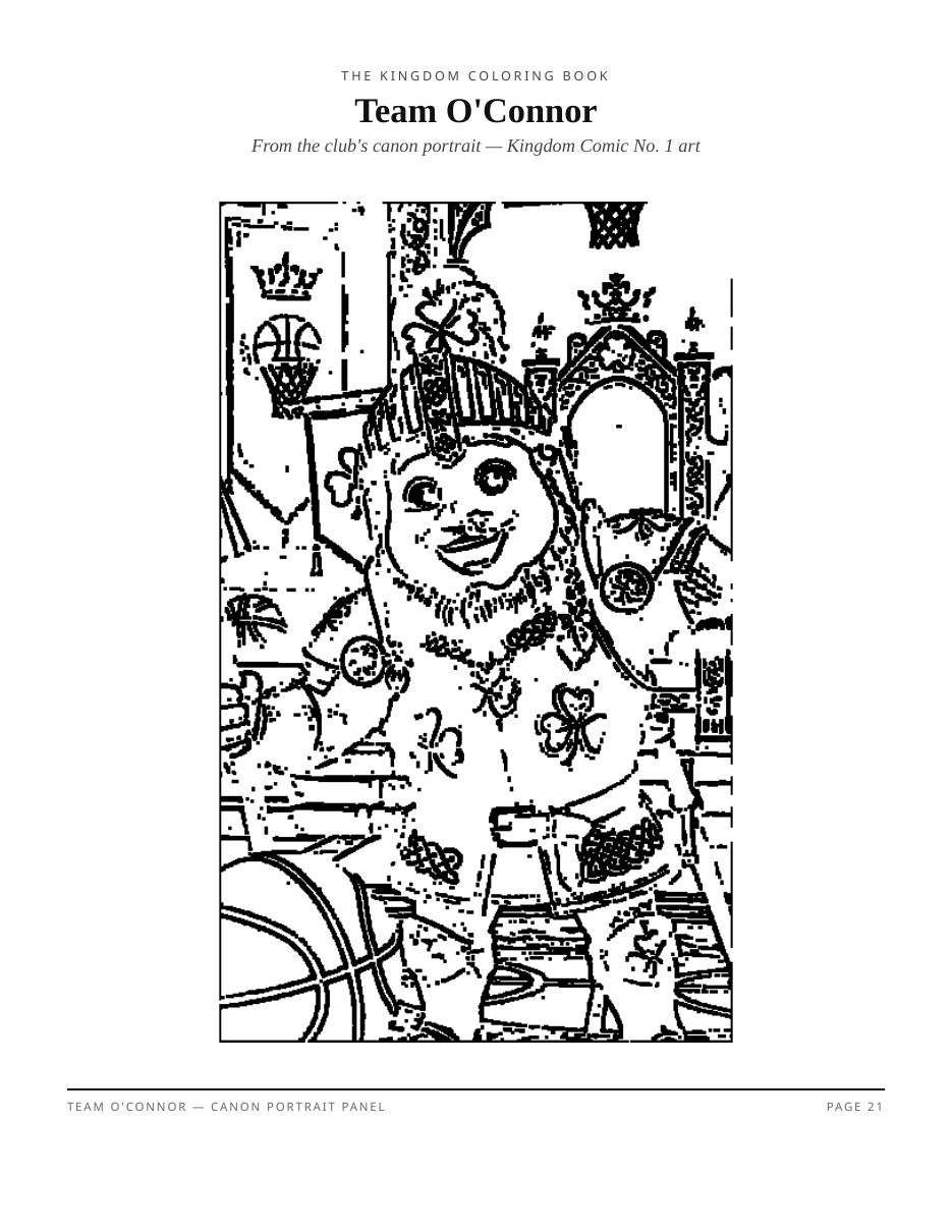 The Kingdom Coloring Book — page 21