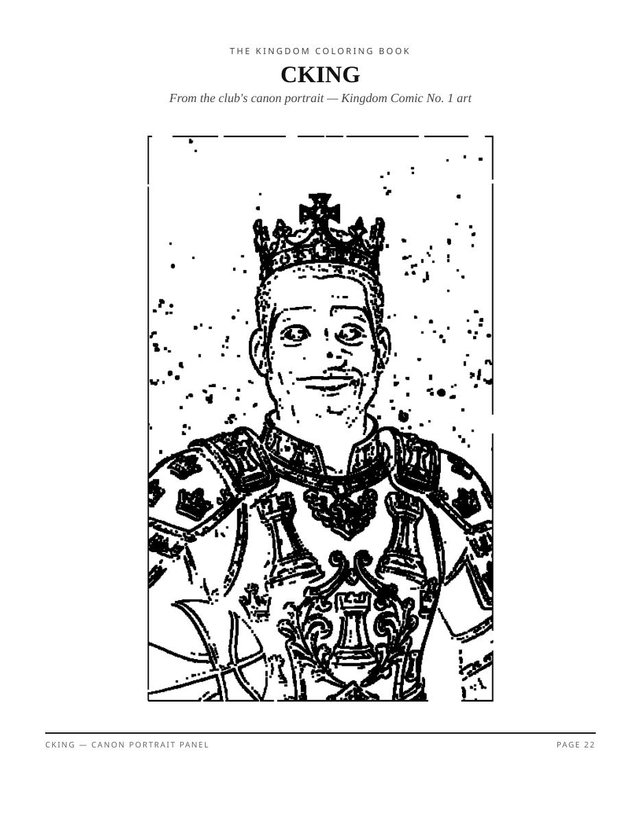 The Kingdom Coloring Book — page 22