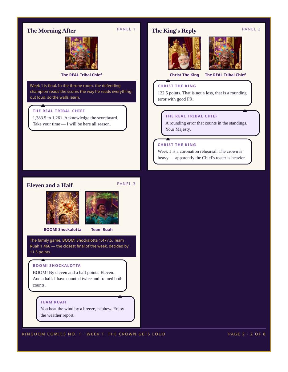Kingdom Comic No. 1 — The Comic Book — page 2