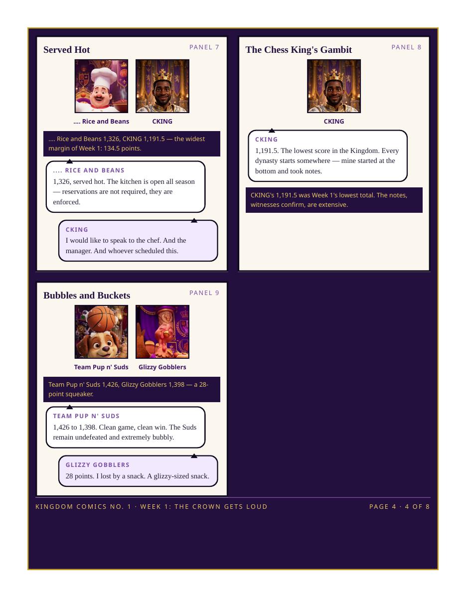 Kingdom Comic No. 1 — The Comic Book — page 4